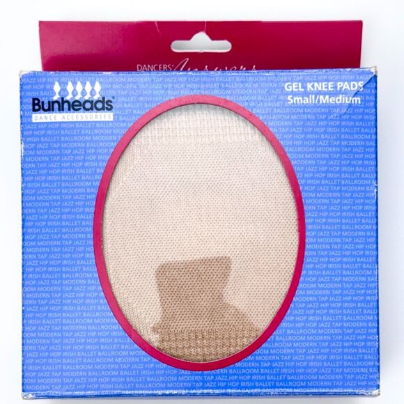 Bunheads Gel Knee Pads Small/Medium for Dancers - 1650 - Picture 7 of 7